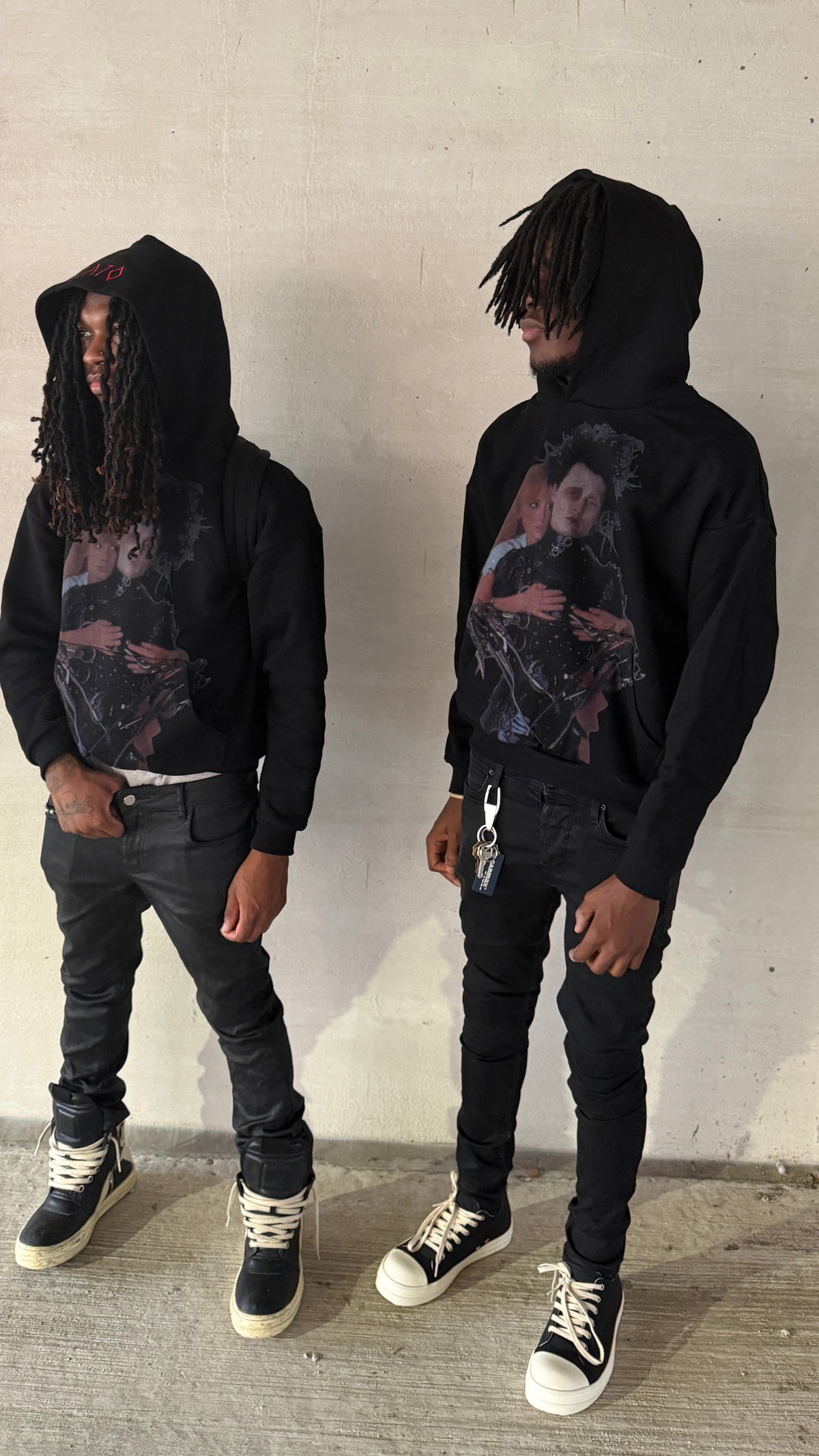 "Edward Scissorhands" Hoodie (PREMADE)
